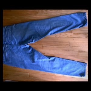 Max Jeans/Jeggings blue Low rise jeans with zips